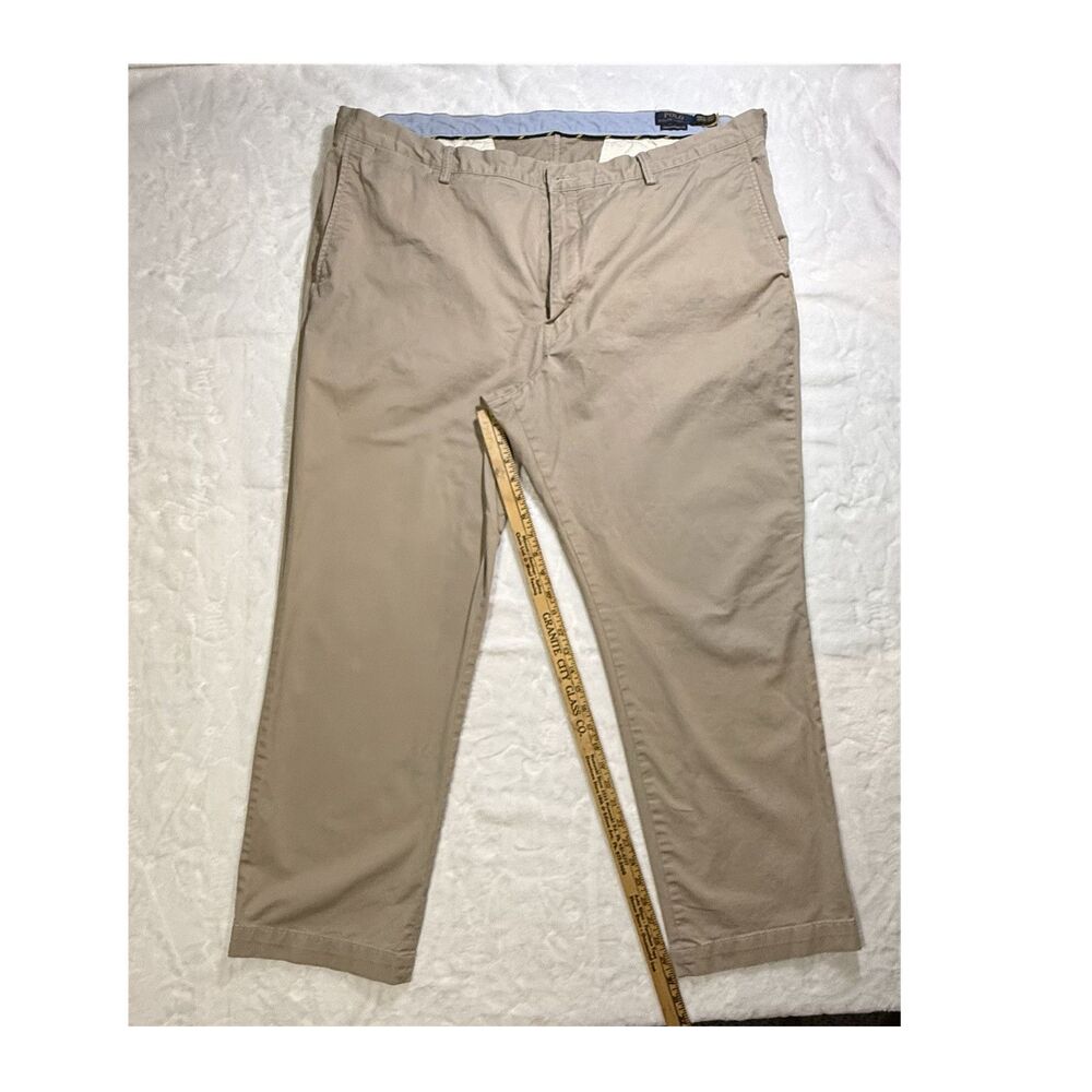 Polo Ralph Lauren Pants Men’s 46x33 Stretch Chino Khaki Tan